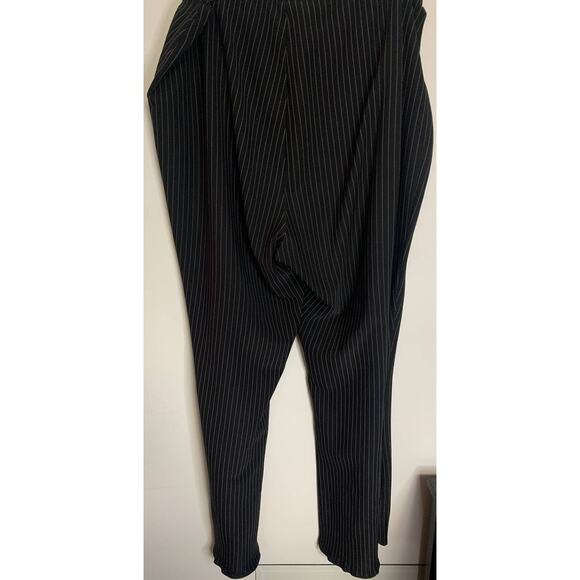 Pin Striped Plus Size Pants - Picture 1 of 3